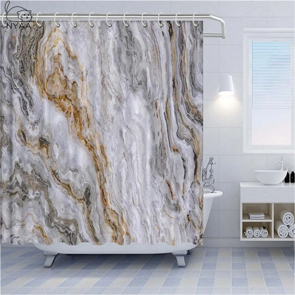 Мраморная занавеска Vixm поверхность с трещинами и пушистыми полосками