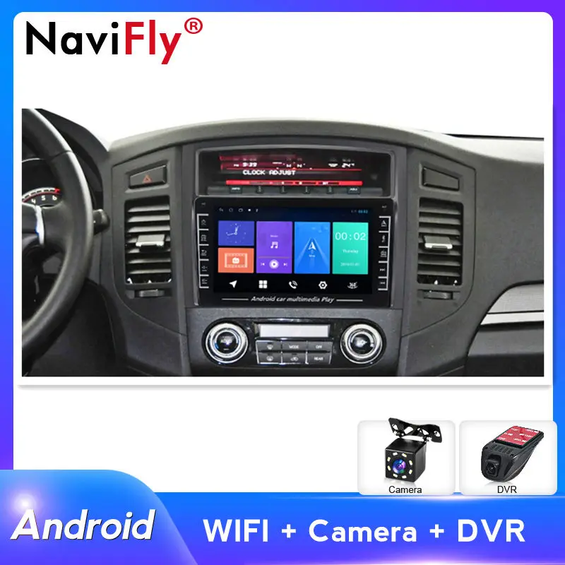 Автомобильный мультимедийный плеер для Mitsubishi Pajero 4 V80 V90 2006-2014 Авторадио