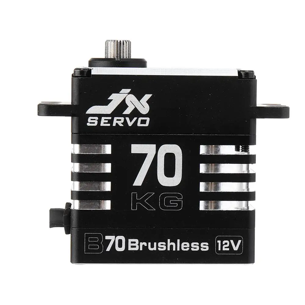B70 JX Servo 72 кг 12V 0.1sec Сталь Шестерни 180 градусов Алюминий бесщеточный мотор для RC