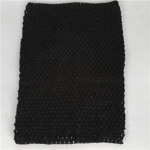 Black 24X32 см пачка крючком топы грудь обёрточная труба DIY Тюль катушка одежда швейная трикотажная ткань подарки на день рождения Тюлевая юбка аксессуары - Цвет: Black