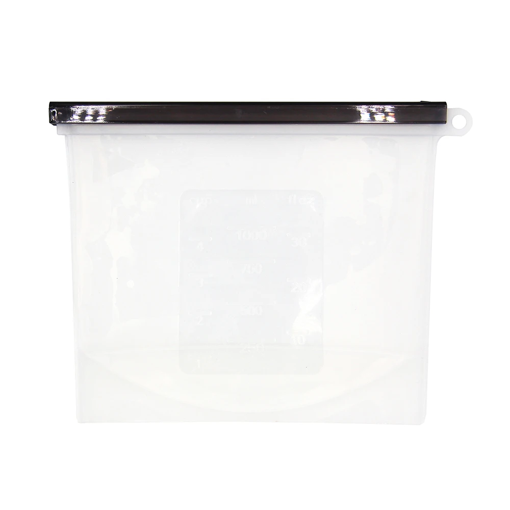 Многоразовые Пакеты для свежести в холодильнике 1000 мл кухонный герметичный