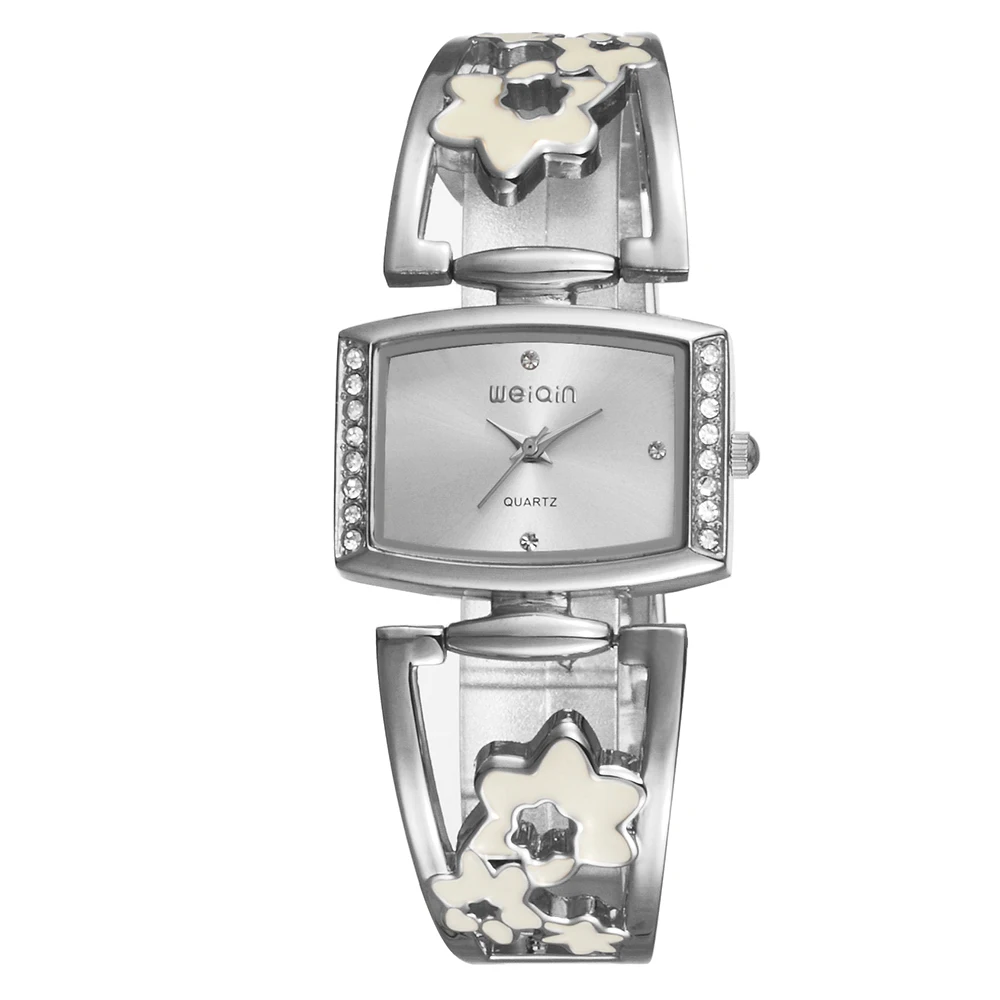 Роскошные Брендовые женские часы 2020 простые с водяным ремешком полый браслет