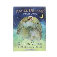 angel dreams oracle doreenvirtue tarot oracle card board deck games palying cards for party game