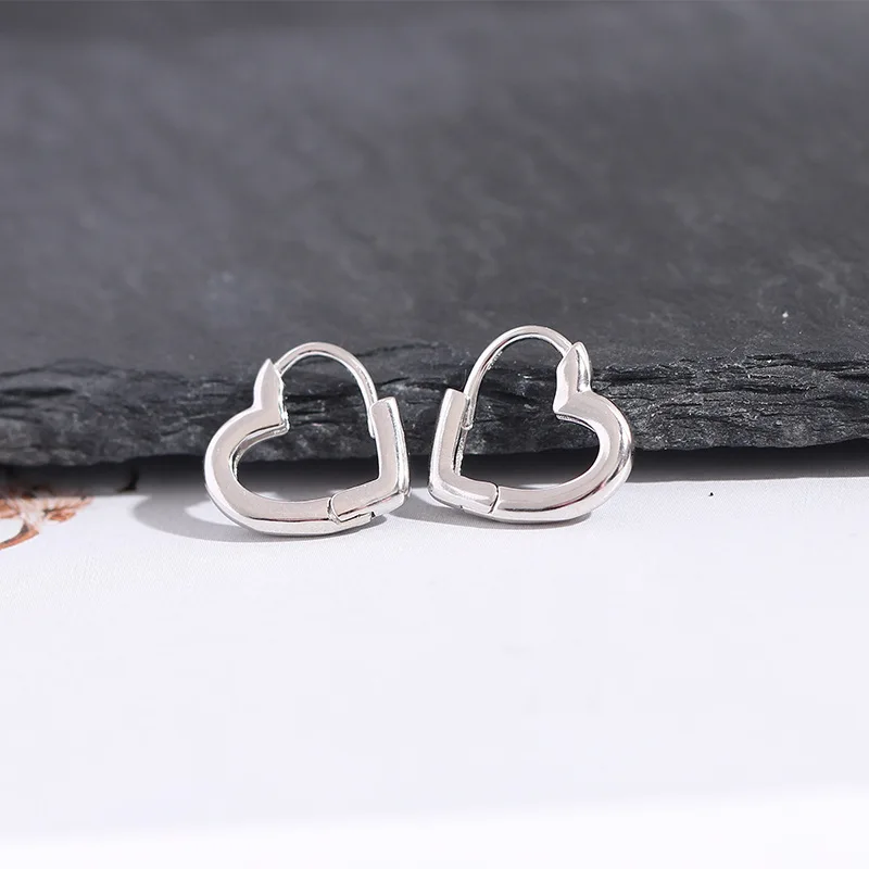 Женские простые серьги-кольца Silvology маленькие серьги из стерлингового серебра 925