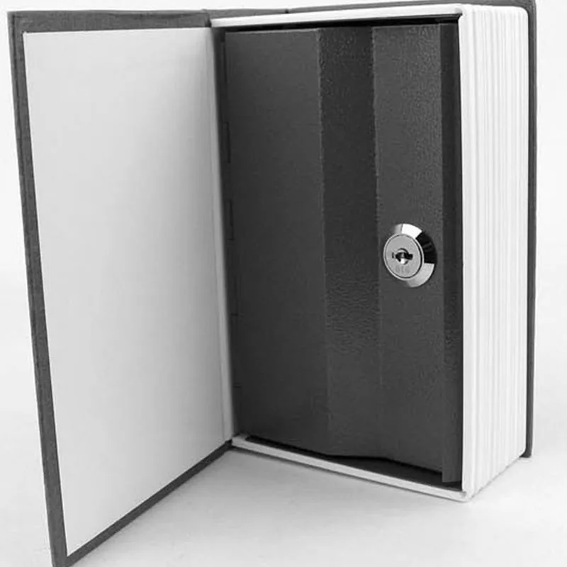 Сейф для книги с переключателем и ключом копилка монет накопительная