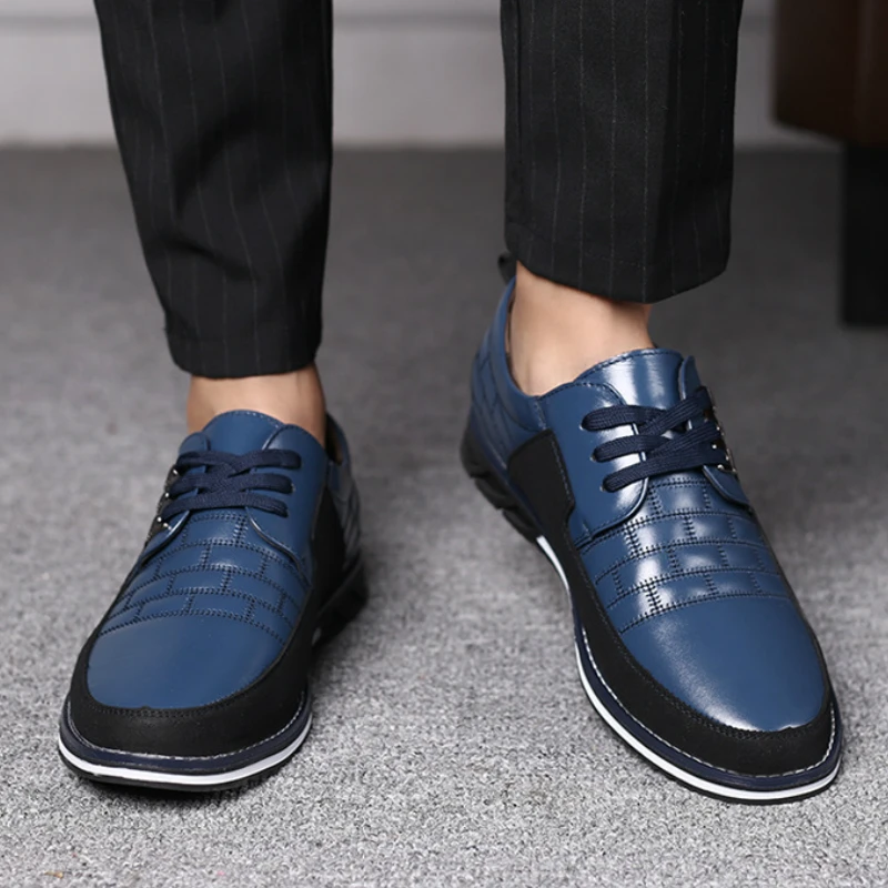 

Fashion Men Casual Shoes Daily Leather Dress Shoes Business Oxfords Brand Comfortable Mens Loafers Classic Mens Soft Moccasin