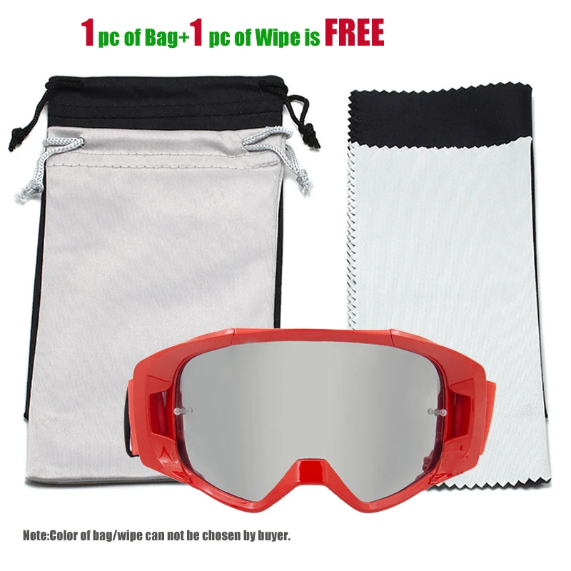 

LOBINA MOTOR Motorcycle Sunglasses Motocross Goggles Off-Road Dirtbike ATV MTB E-Bike Motos Cycling Men Women 100% New FREE Bag