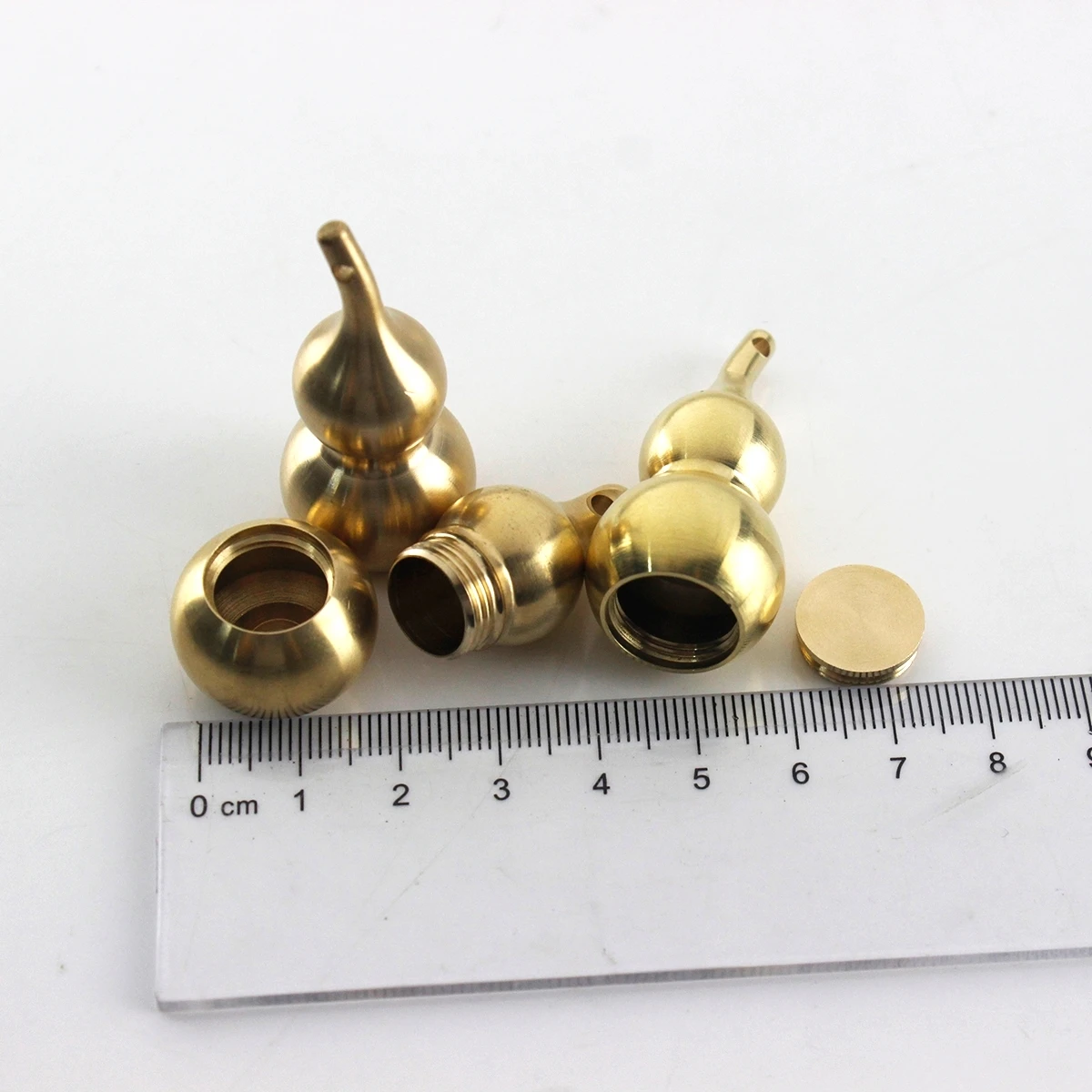 1 шт. брелоки в форме тыквы из твердой латуни кулоны ювелирное изделие сделай сам