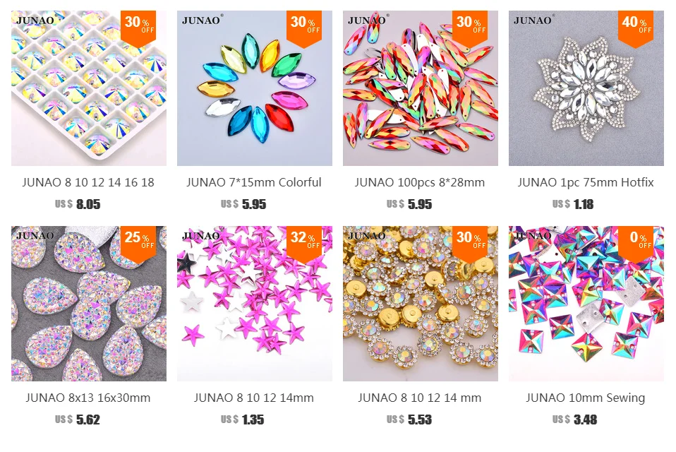 JUNAO SS16 SS20 SS30 Блестящий светильник зеленые AB стеклянные кристаллы, стразы кристаллы для ногтей камни плоские с оборота Стразы бусины для обуви