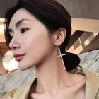 Женские серьги-подвески с искусственным жемчугом Zoeber, висячие серьги в стиле панк, элегантные подарочные украшения