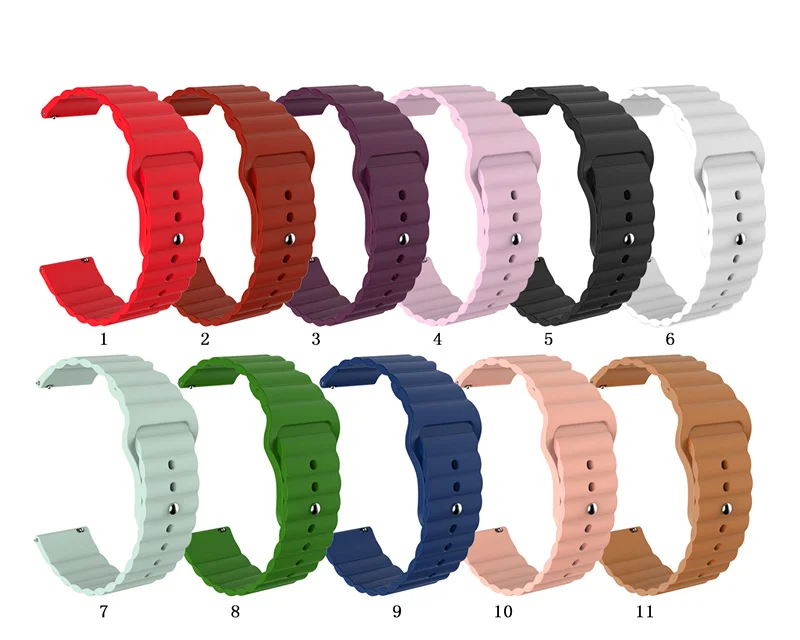Ремешок силиконовый 22 мм для смарт-часов huami Amazfit gtr 47 ремешок часов Huawei watch GT