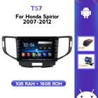 Автомобильный мультимедийный плеер на Android, с GPS-навигацией и управлением рулевым колесом для Honda Spirior 2007 -2012