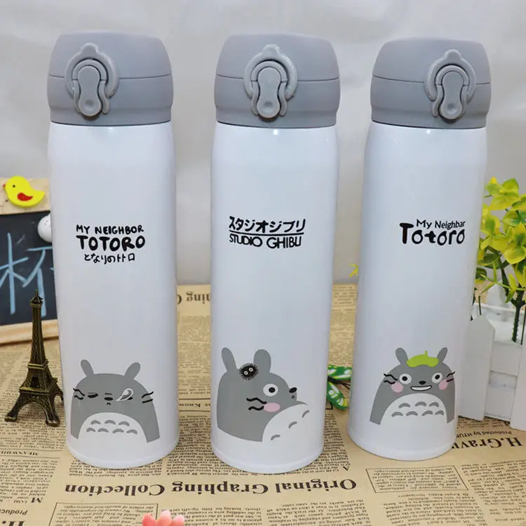 Термос из нержавеющей стали кружка-чехол для Тоторо закрытые бесконечные кружки