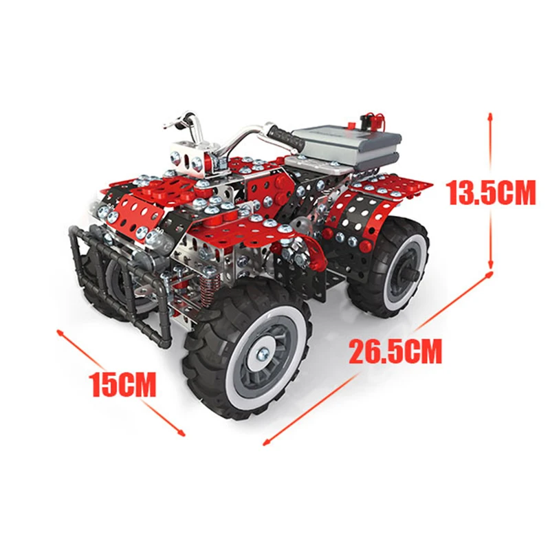 Ретро Мотоцикл Интеллектуальный Конструктор Детские Игрушки Набор 3D Модель Комплект Здания Обучающие Игрушки