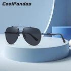 Солнцезащитные очки CoolPandas поляризационные для мужчин и женщин, зеркальные солнечные аксессуары в классическом стиле, для вождения, UV400