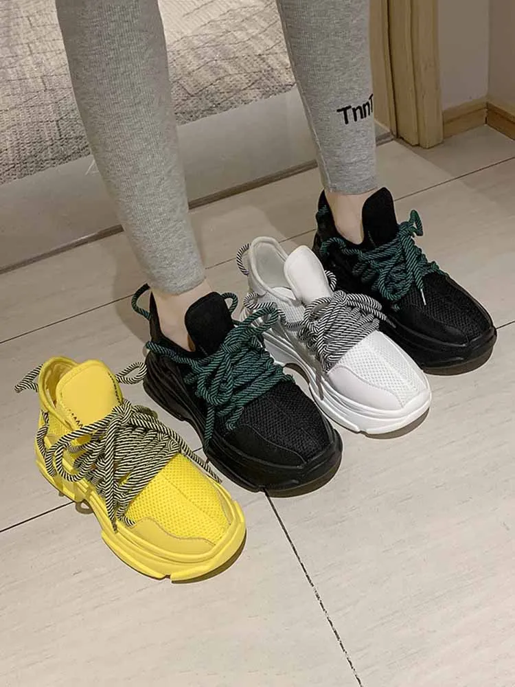 NAUSK/2020 г. весенние женские кроссовки модная повседневная обувь Женская Удобная