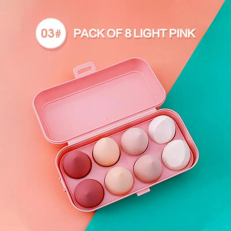 

Professional Cosmetic Puff Soft Foundation Puff Cut Shape Water Drop Cosmestic Sponge Egg Tool Wet and Dry Use Beauty Tool