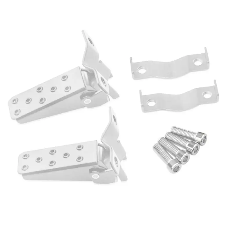 Высококачественные черные стальные детали для мотоцикла подножки складные