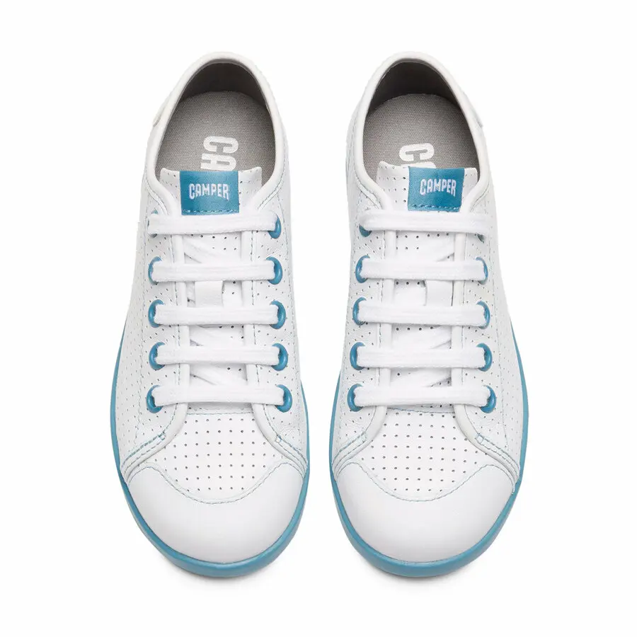 

Kids Sneakers Camper Noon Kids White Girls Sneaker Shoes