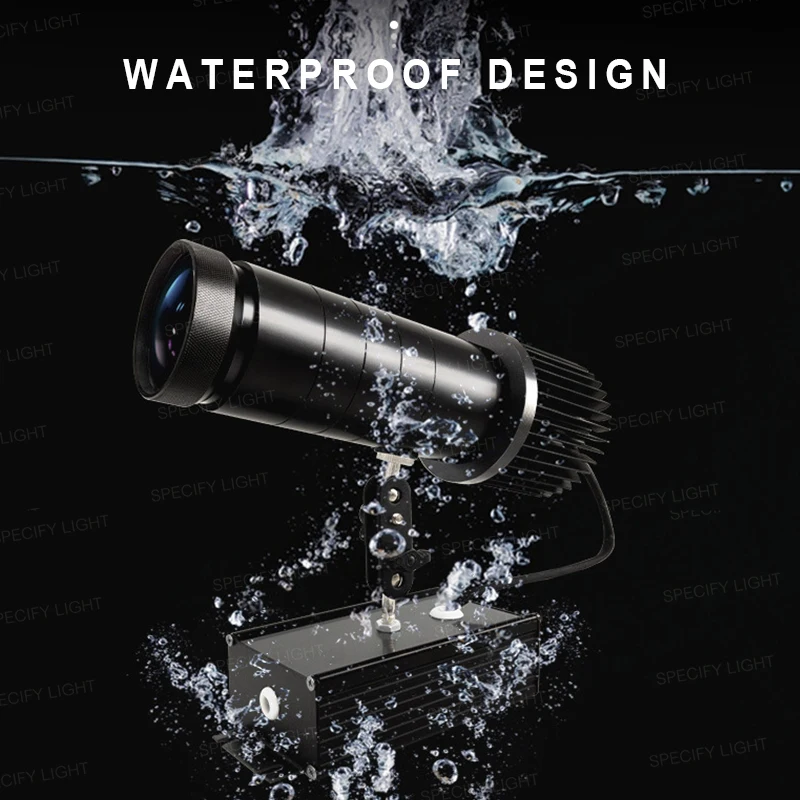 Проектор логотипа устанавливаемый на автомобиле 12 В 24 гобо с изображением узоров