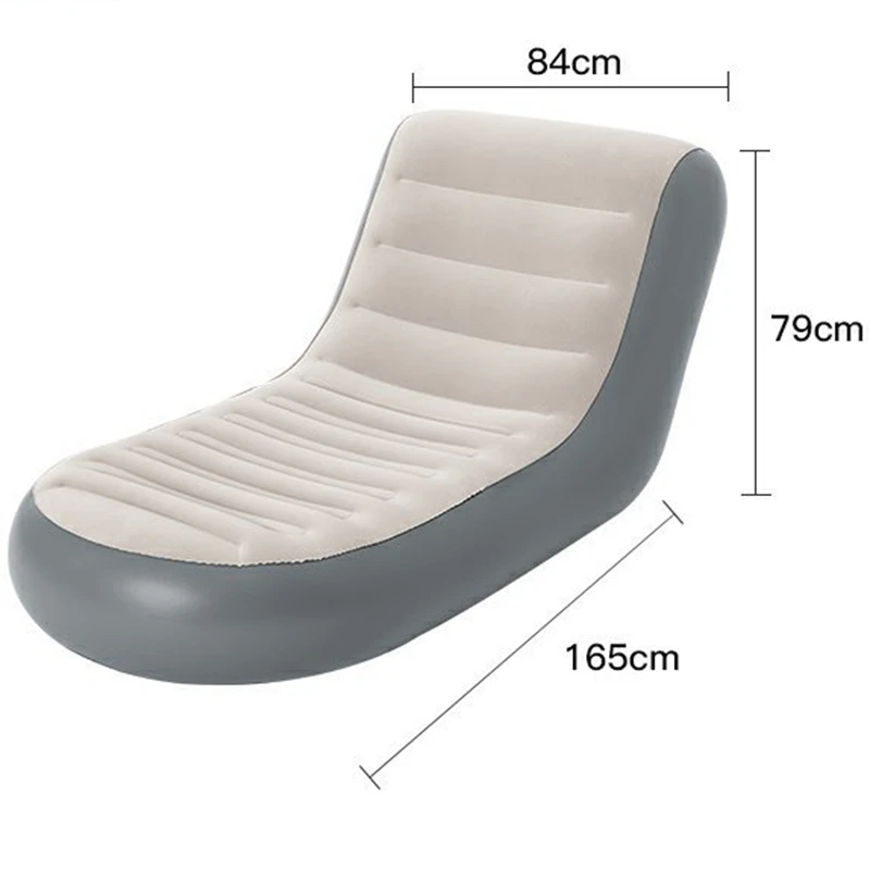 Надувной стул для офиса дома бассейна пляжа односпальный диван|Пляжные кресла| |