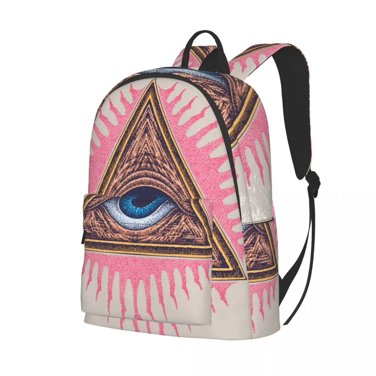 

Backpack Schoolbag for Teenager Girls Boys Eye Of Providence Bag Student Book Pack
