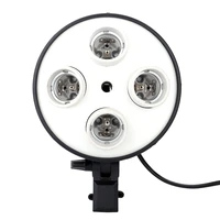 4 in 1 e27 socket softbox photographic light lamp bulb base holder adapter for photo video studio softbox