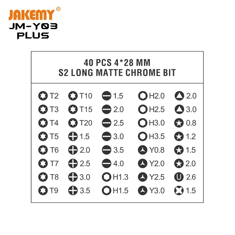 Набор прецизионных электрических отверток JAKEMY портативный Аккумуляторный