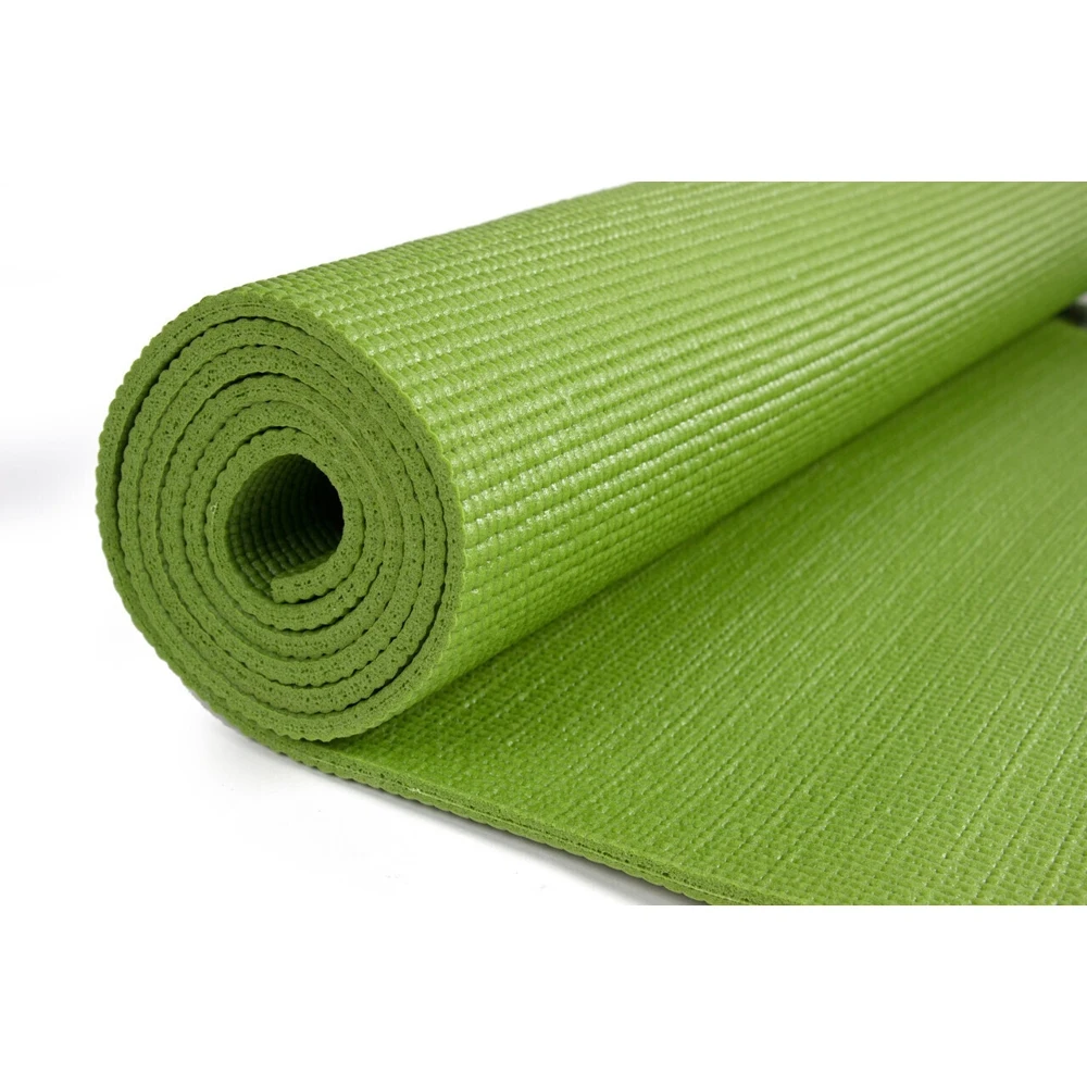 Green yoga mat + bag | Спорт и развлечения