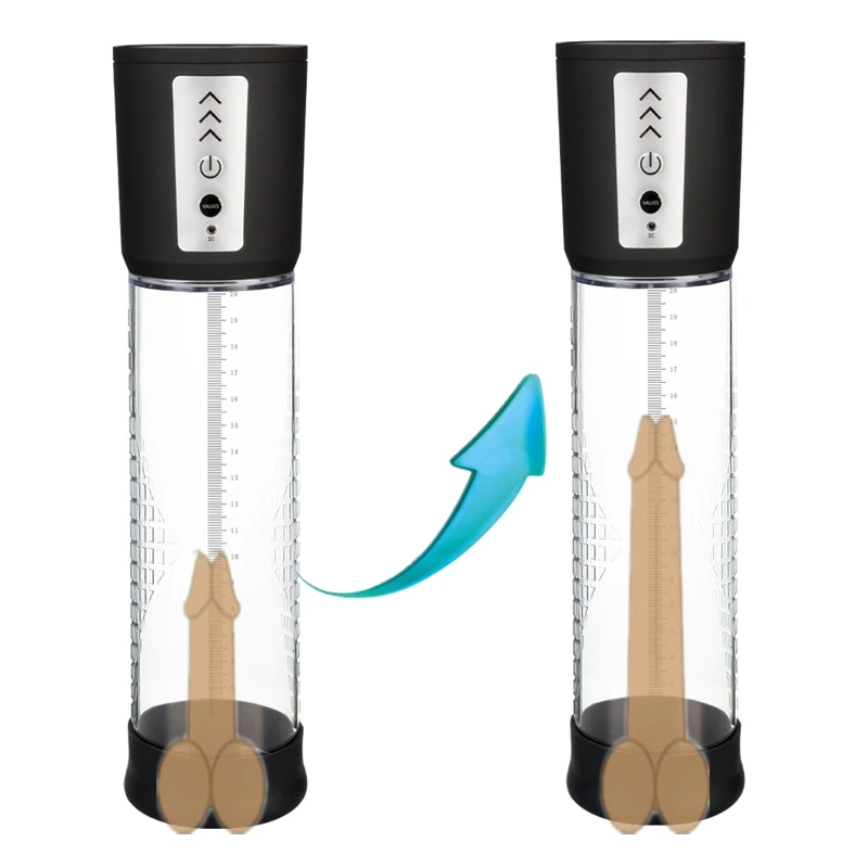 Электрический насос для пениса мужчин автоматический вакуумный удлинитель