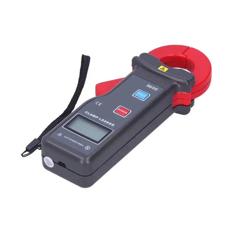 ETCR 6600 AC 0mA 600A ток утечки клещи с USB Связь токоизмерительне прибор для измерения