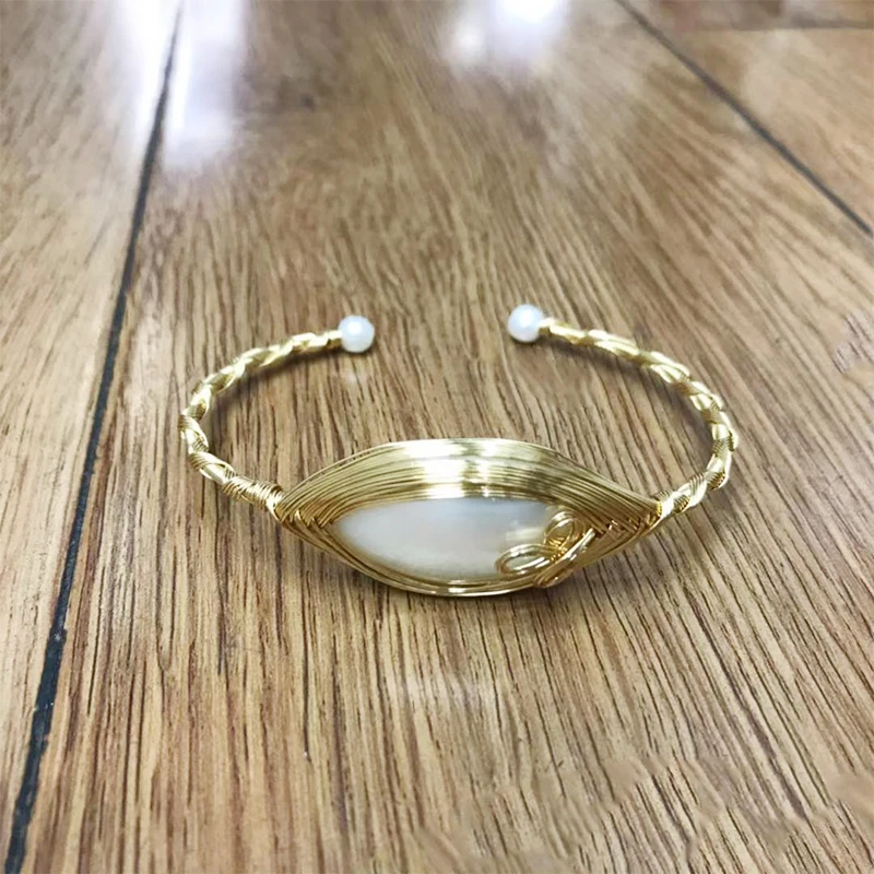 Огромный Классический Большой браслет с искусственными элементами богемный