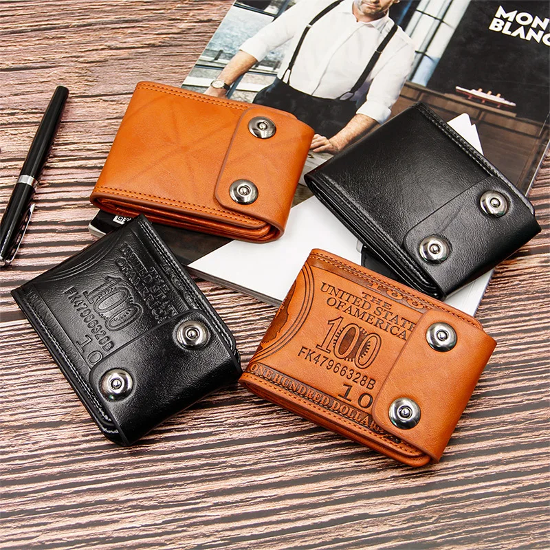 

Multi Card Pu Leather Men Wallets Coin Pocket Hasp Small Wallet Men Purse Card Bill Holder Male Clutch Money Bag Carteira