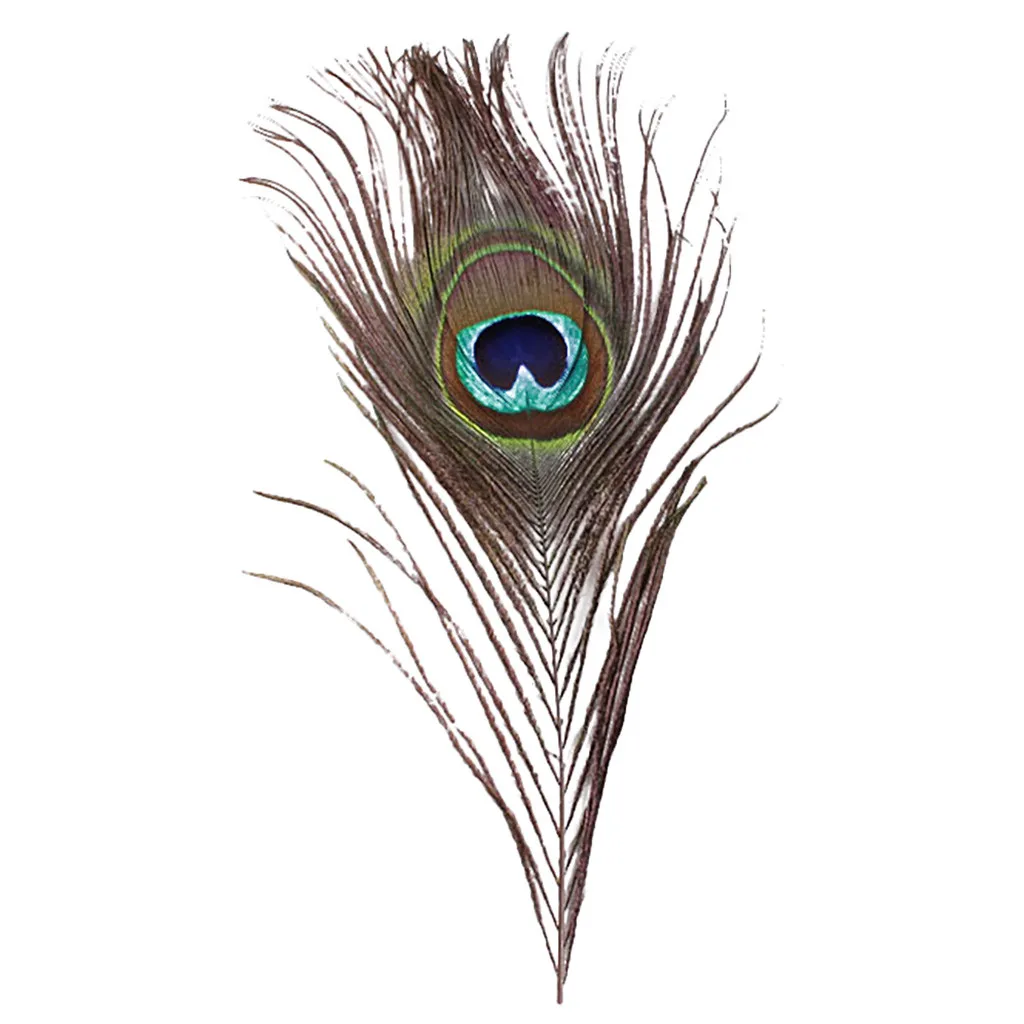 10 шт. натуральные перья из натурального Павлиньего хвоста поделки сделай сам 23-30