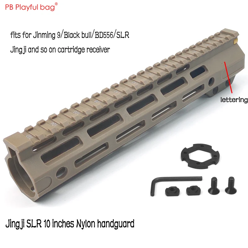 Наружный водяной пулевой пистолет CS ударов SLR10-inch нейлон Fishbone Box Jinming9 G27 SPR ручной держатель TTM556 Модифицированная сборка OD101 - Цвет: 1pcs
