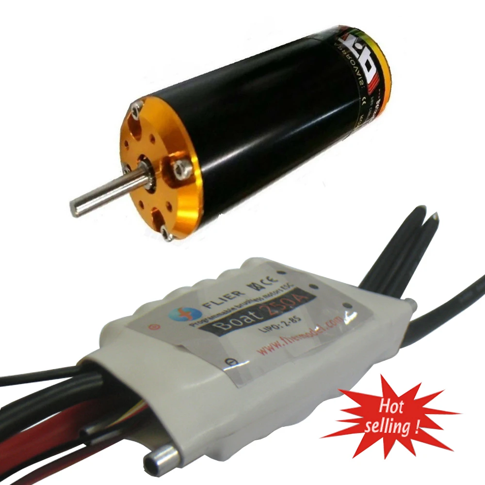 TP4040 4520KV мотор с 8S 250A RC лодка/морской ESC