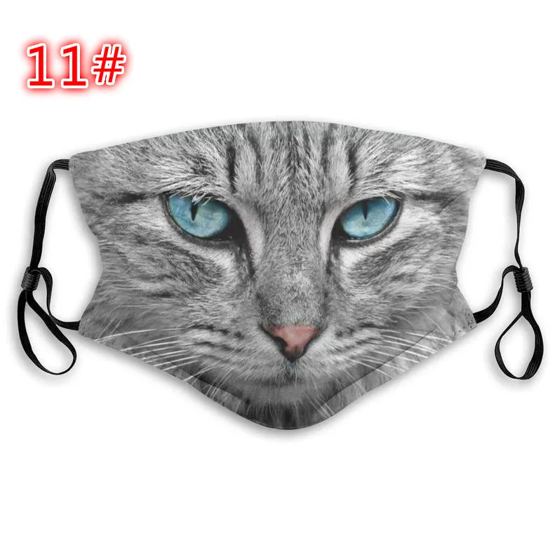 

Маска для лица с цифровой печатью для взрослых кошек животных