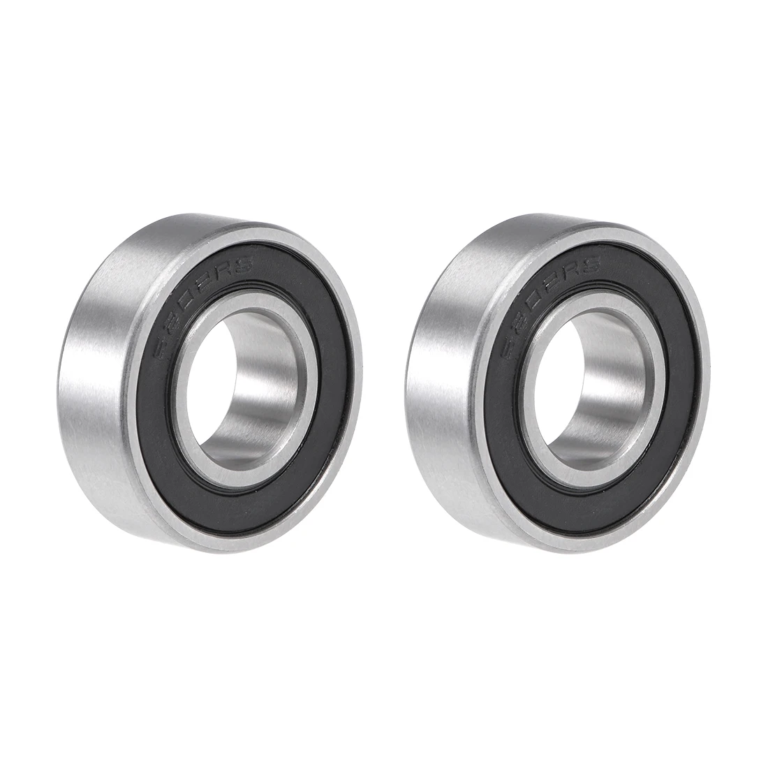 

uxcell 2 Pcs LR202-2RS Ball Bearings Z2 15mm x 40mm x 11mm Double Sealed Chrome Steel Single-row for Home DIY