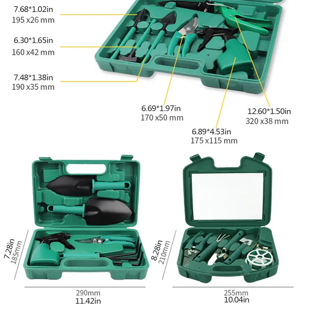 

Garden Gardening Planting Tools Package Garden Sharp Shovel Long-lasting And Durable Stainless Steel Tools