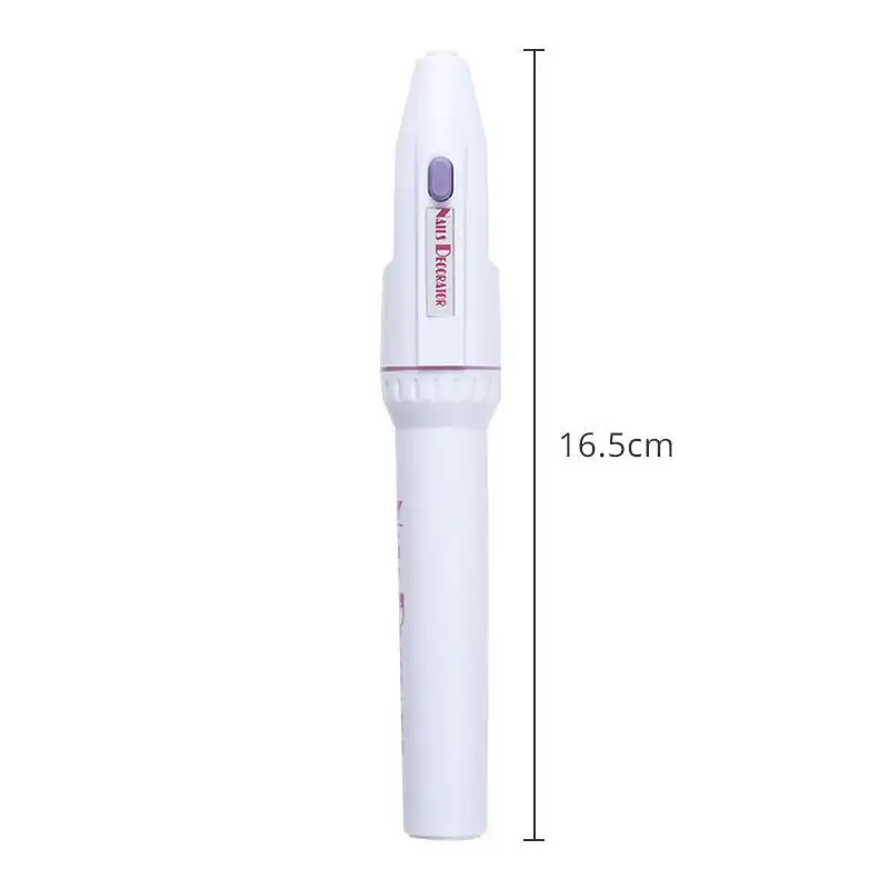 

6Pcs/Set Electric Manicure Machine Decor Portable Nail Drill Need To Put In Batteries Strong Mill for Cutters Tools Art