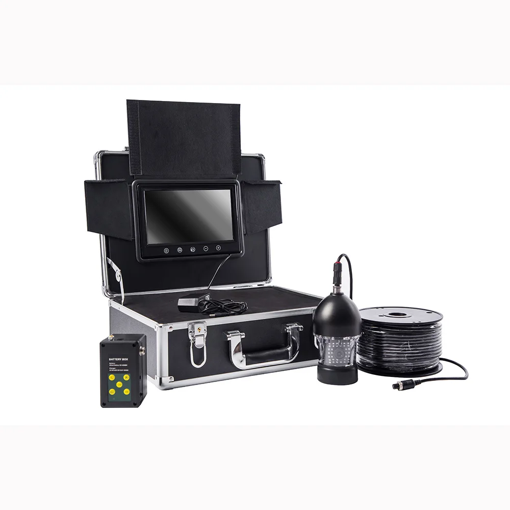 Цена Камера для подводной рыбалки, 360 TVL HD, 7 дюймов, 36 светодиодный т.