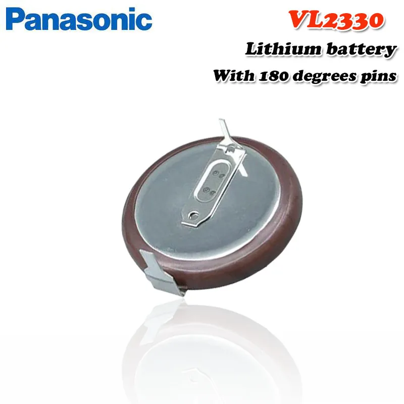 1 шт./лот 100% оригинальный Panasonic VL2330 2330 перезаряжаемая литиевая батарея монетница