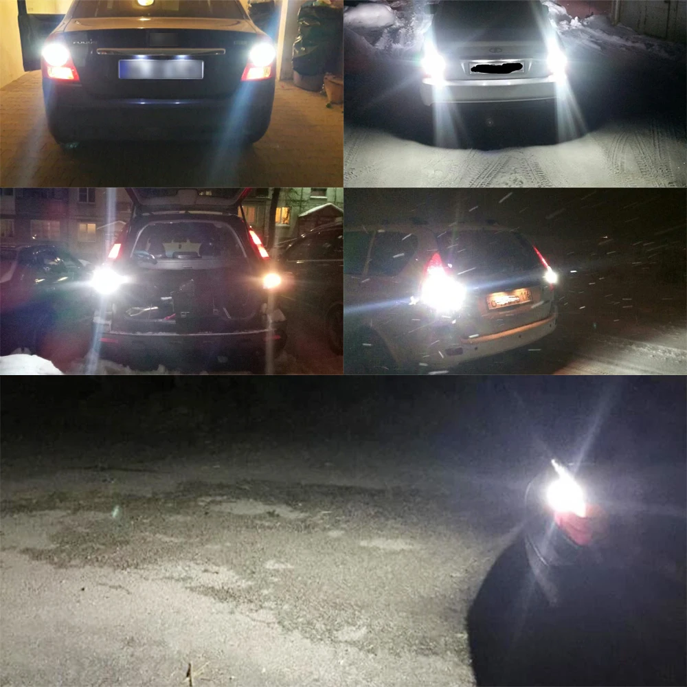 4 шт. 1156 Ba15s P21W светодиодный 19SMD 4014 супер яркий стоп-сигнал поворота лампы 12 В |
