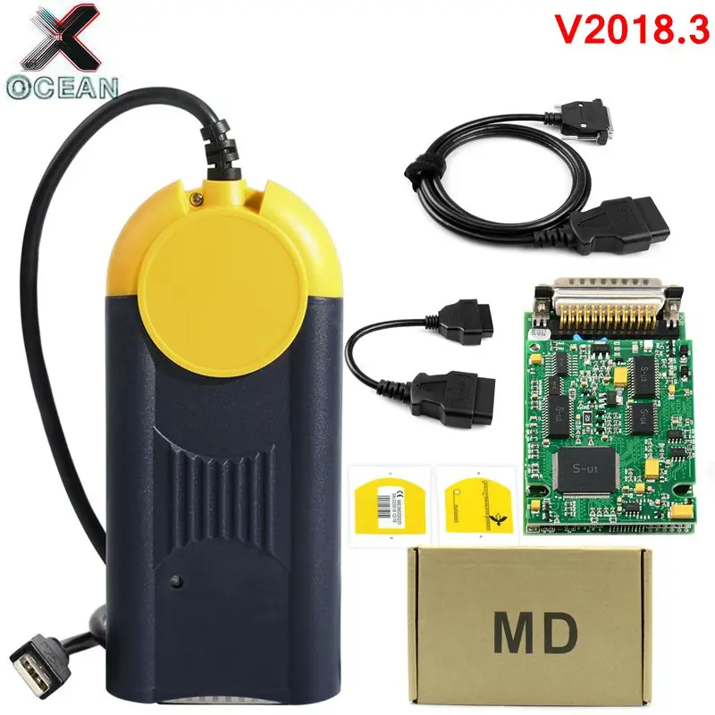 

Newest Version V2018.3 Diagnostic tool actia Multi-Diag Multi Diag Access J2534 interface OBD2 Device Multidiag J2534 in stock