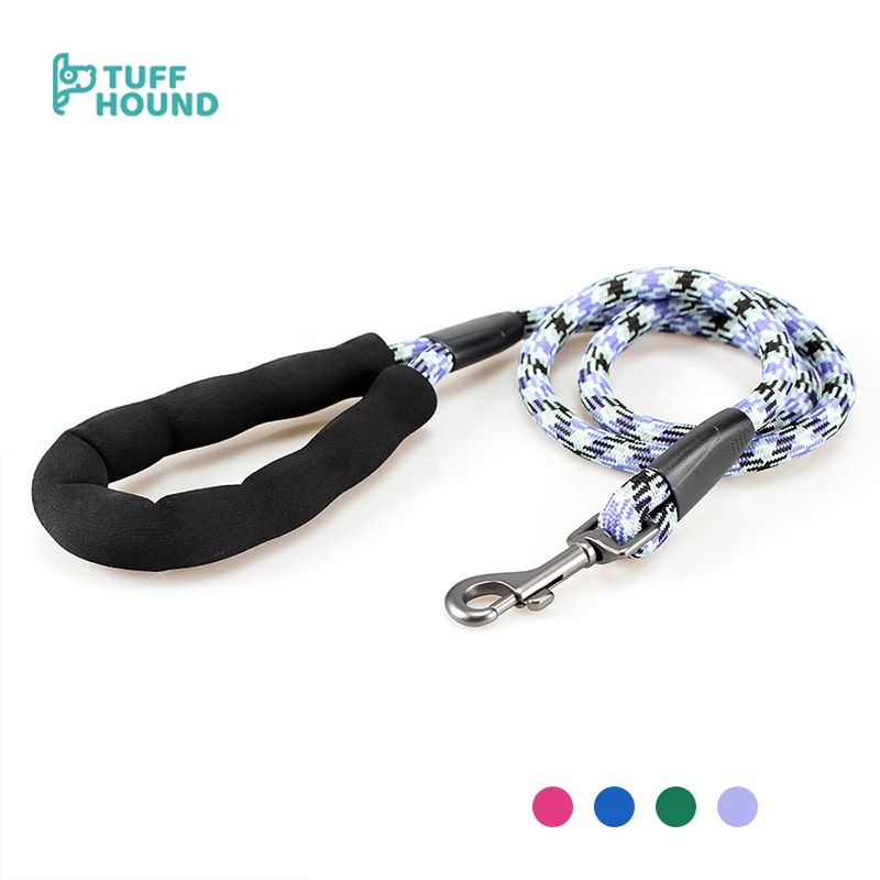 Высокопрочный поводок для собак TUFF HOUND ударопрочный нейлоновый бега маленьких