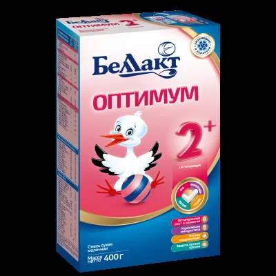 Cмесь молочная сухая Беллакт «Оптимум 2+», с 6 месяцев, 400 г