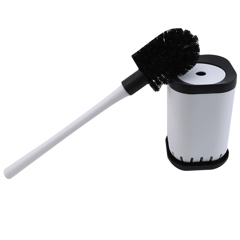 

Hot Sale Bathroom toilet brush suction wall bathroom free punching long handle no dead angle cleaning brush toilet brush
