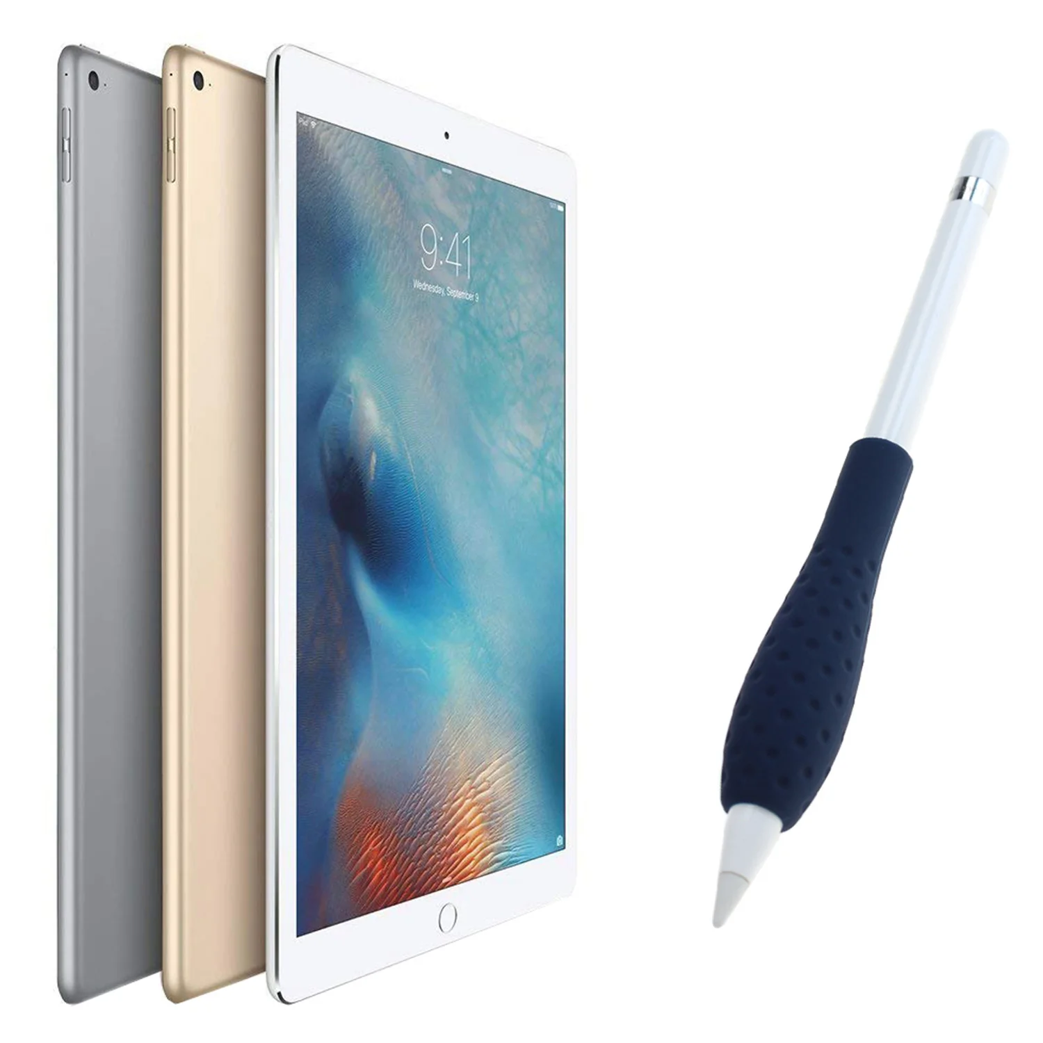 Силиконовый эргономичный держатель для ручек защитный чехол Apple Pencil iPencil iPad 9 7 10 5
