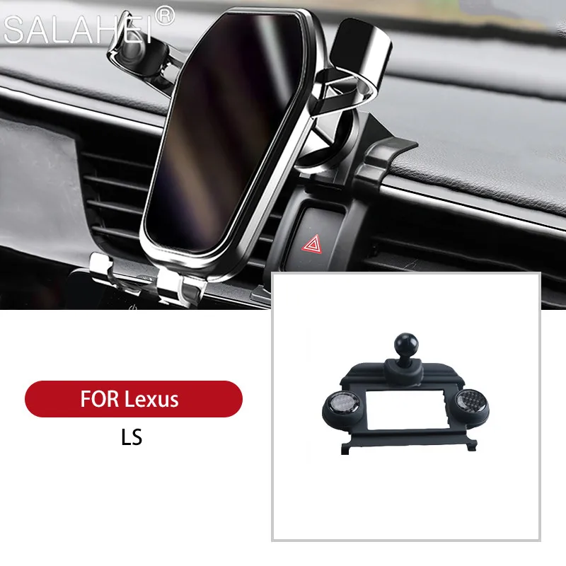 

Hot Selling GPS Holder Bracket Car Mobile Phone Cell Dashboard Air Vent Stand Clip Mount For LEXUS LS 2018 Accessories Interior