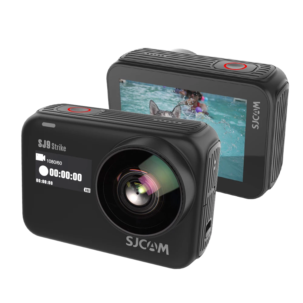 Спортивная Экшн камера SJCAM SJ9 Strike 4K 60 кадров в секунду Wi Fi сенсорный экран 2 33 дюйма